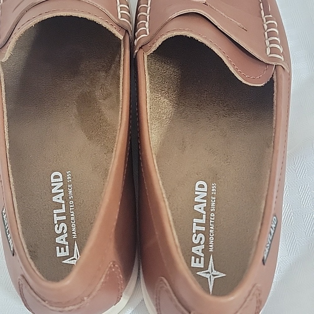 Eastland Baldwin Women's Leather Loafers Size 8 Brown - Picture 8 of 11